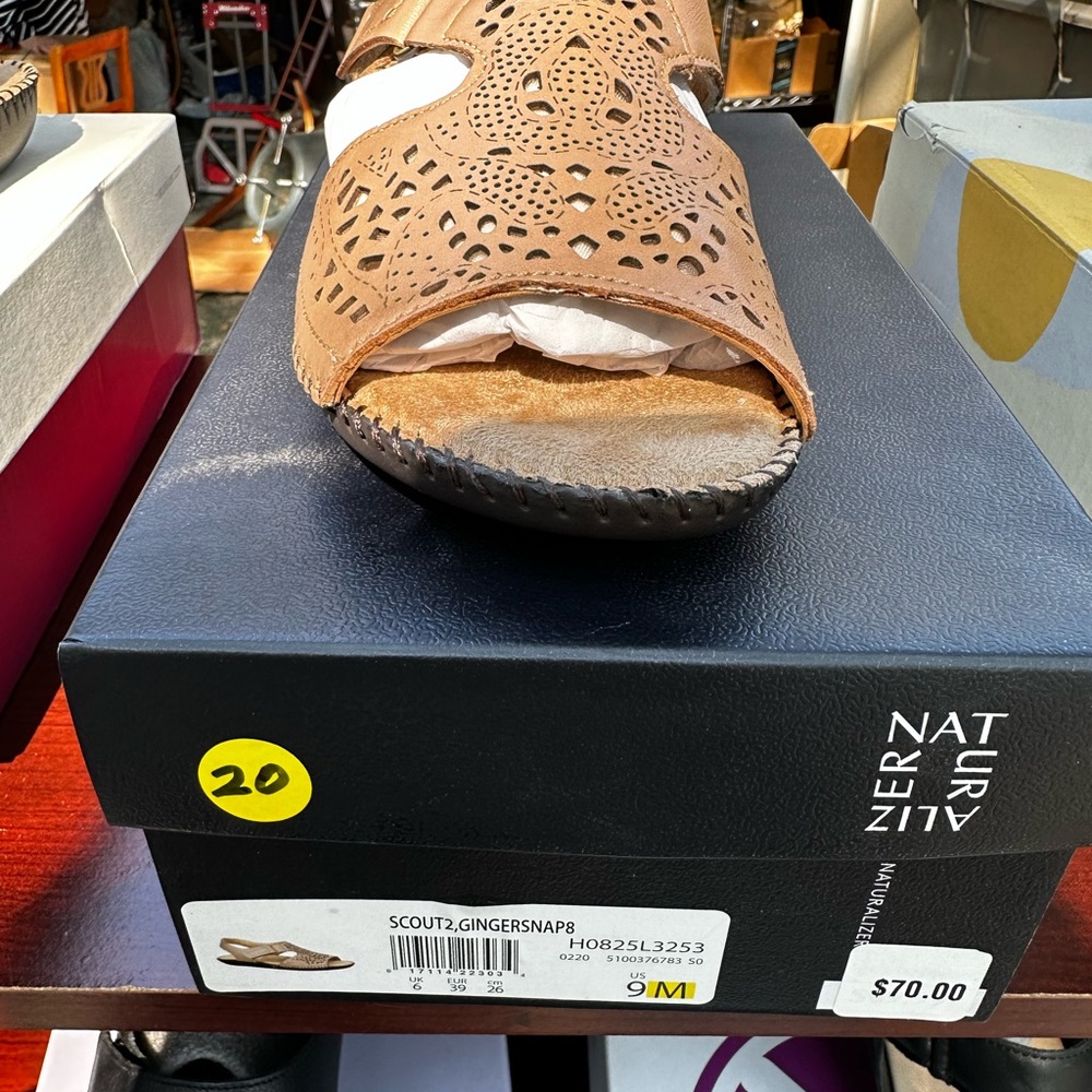 Tan sandal